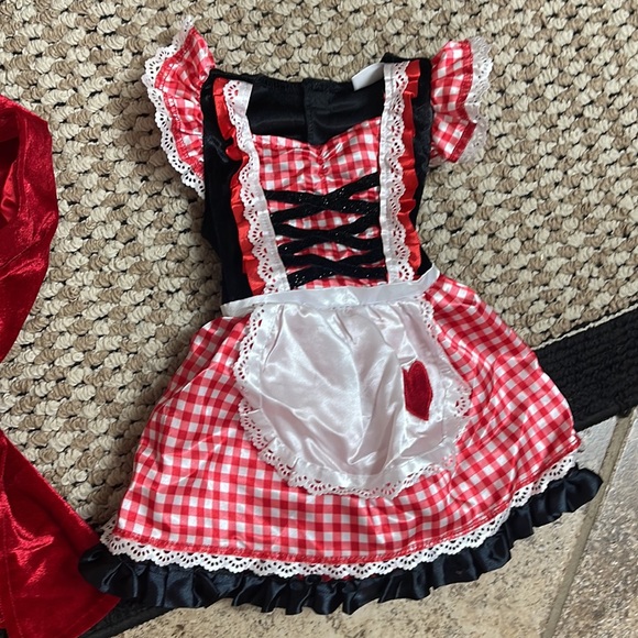 Spirit Red Riding Hood costume. New! O / 6 months. - Picture 7 of 8